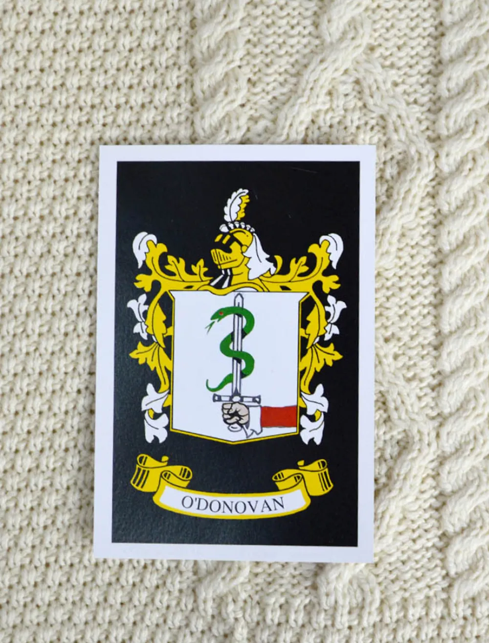 Glenaran Clan Throws^O'Donovan Clan Aran Throw