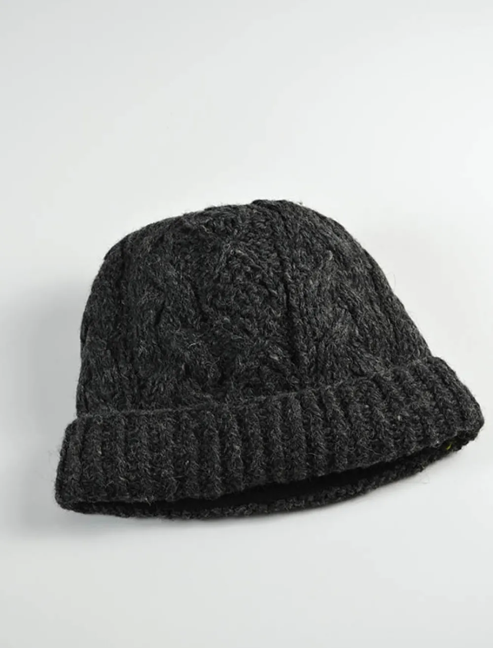 Glenaran Caps & Hats^Womens Aran Fleece Lined Rib Cap