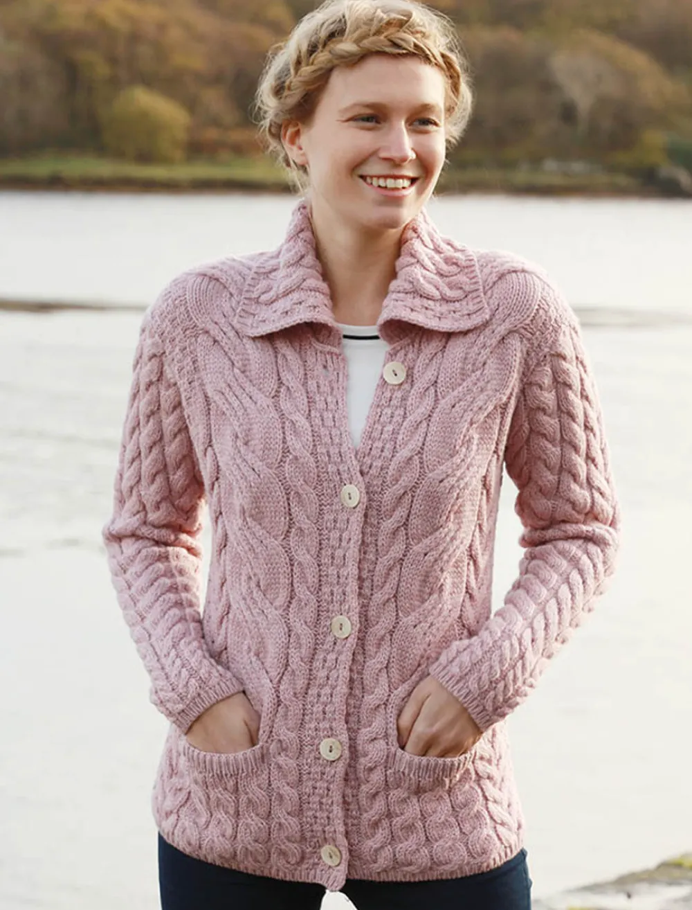 Glenaran Cardigans, Jackets & Coatigans^Super Soft Luxury Button-Up Cardigan