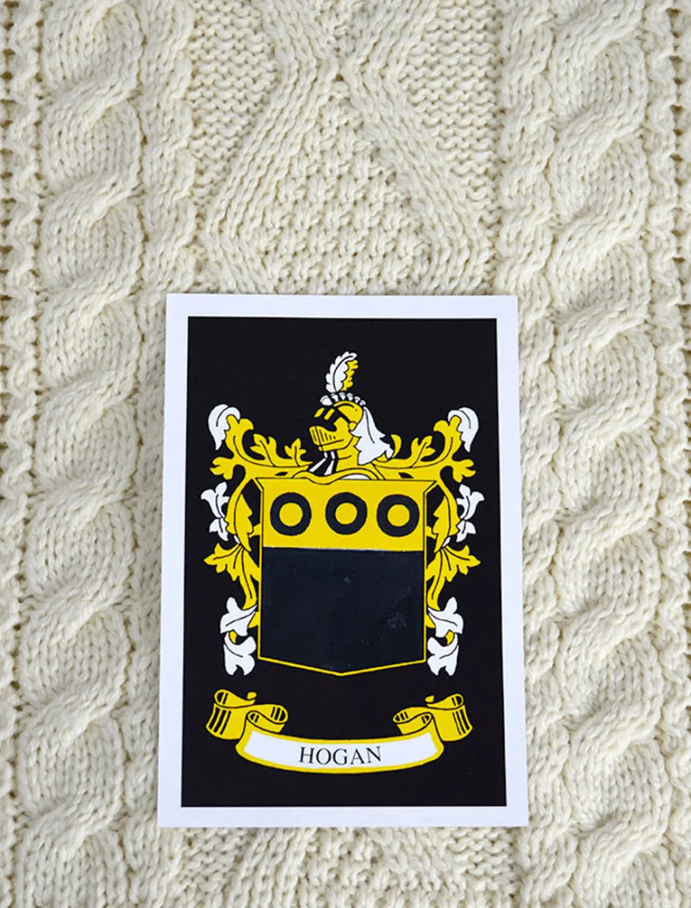 Glenaran Clan Throws^Hogan Clan Aran Throw
