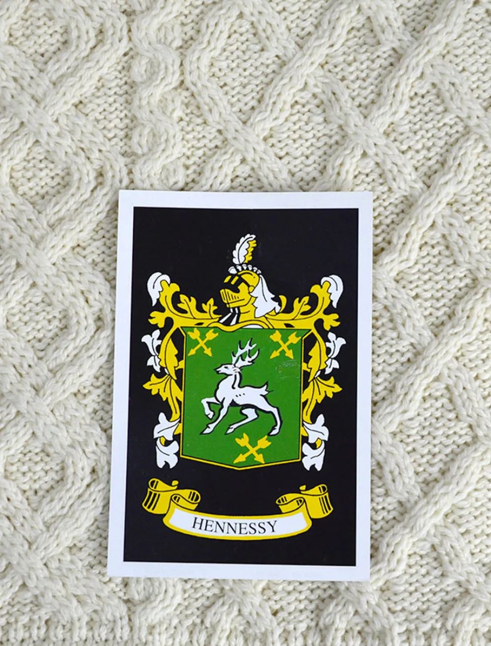 Glenaran Clan Throws^Hennessy Clan Aran Throw